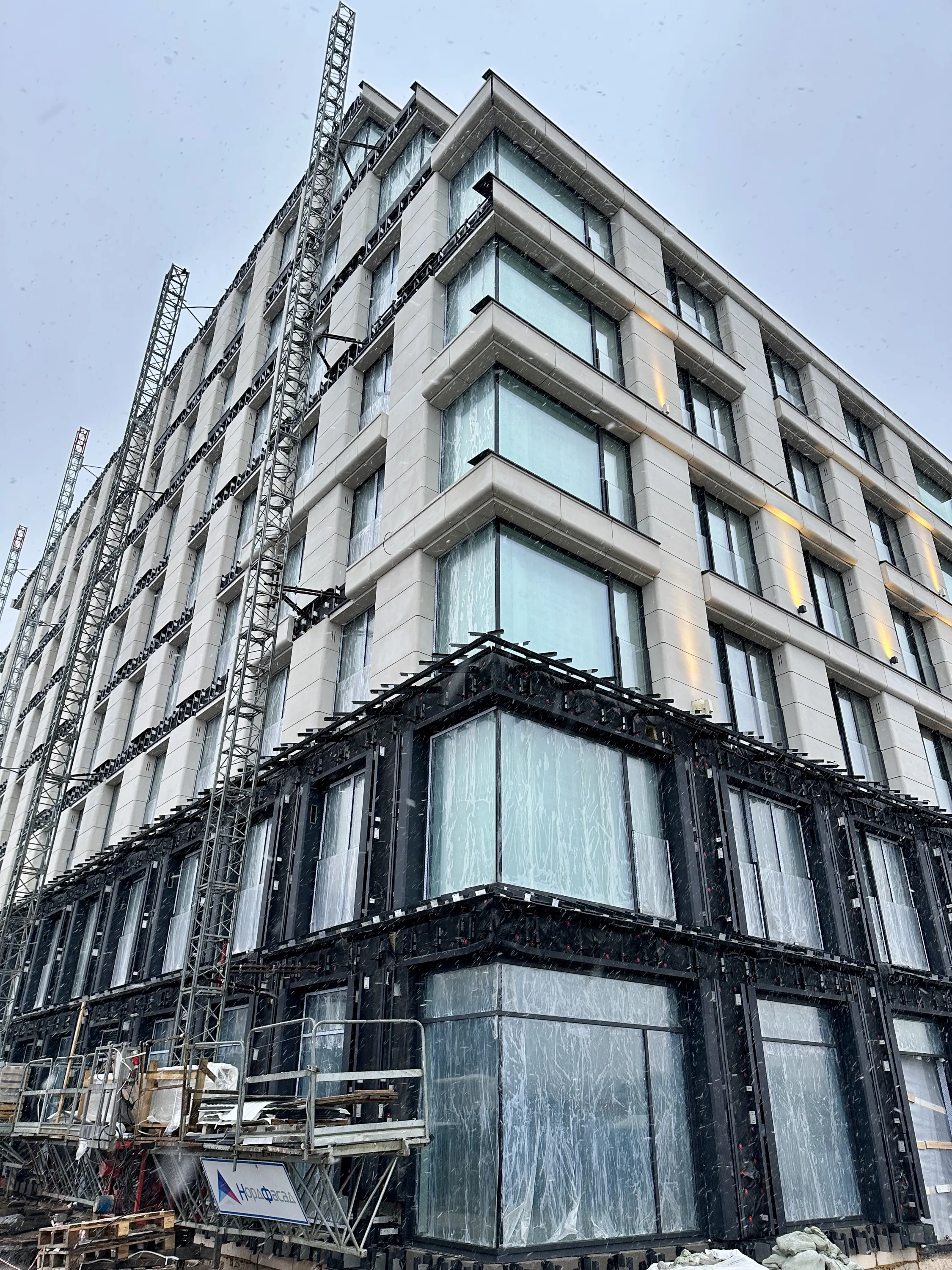 ЖК 17/33 Петровский остров ход строительства