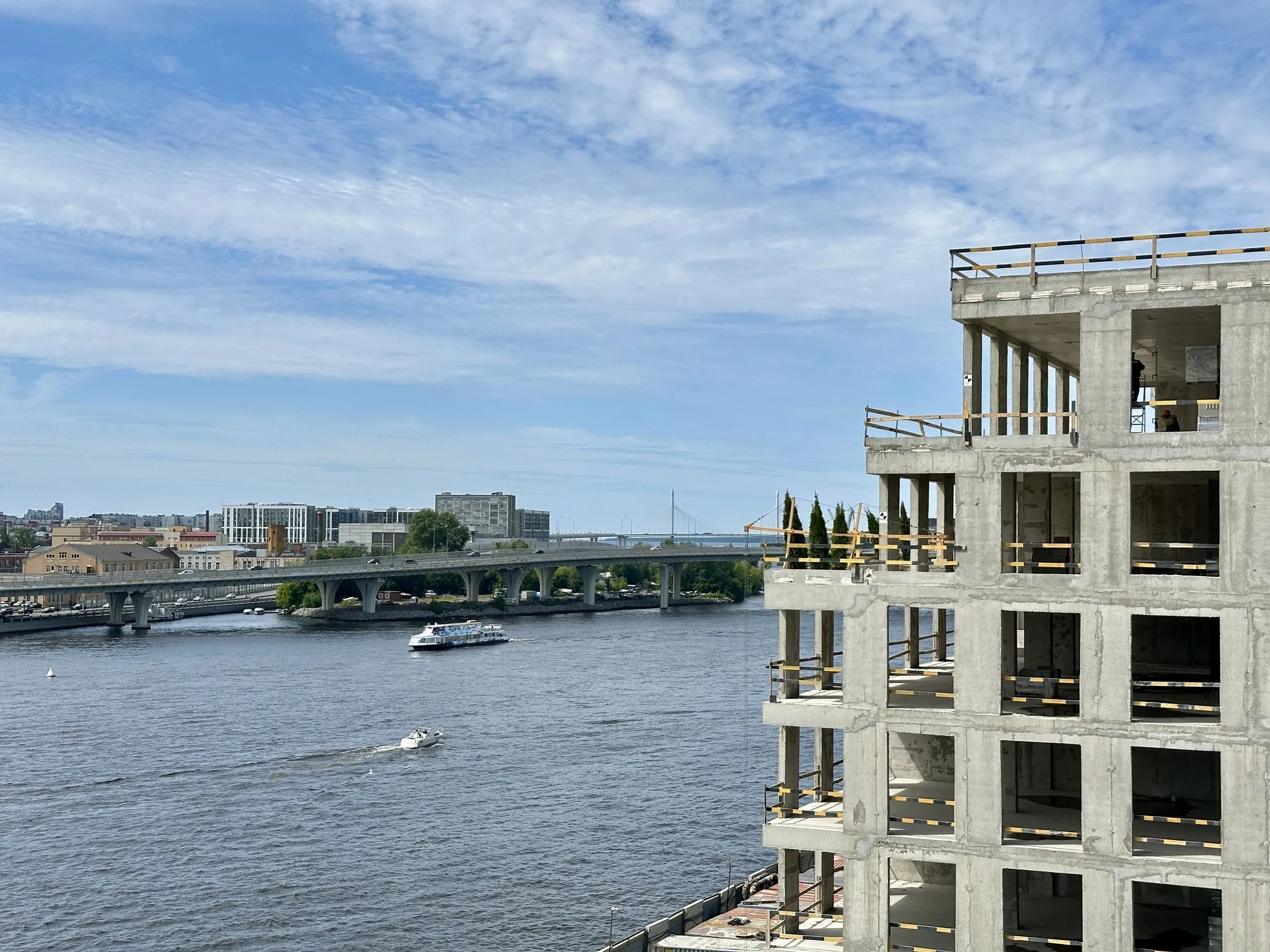 ЖК 17/33 Петровский остров ход строительства