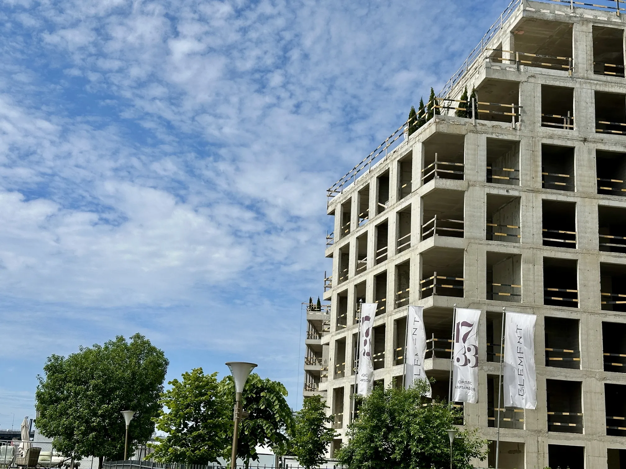 ЖК 17/33 Петровский остров ход строительства