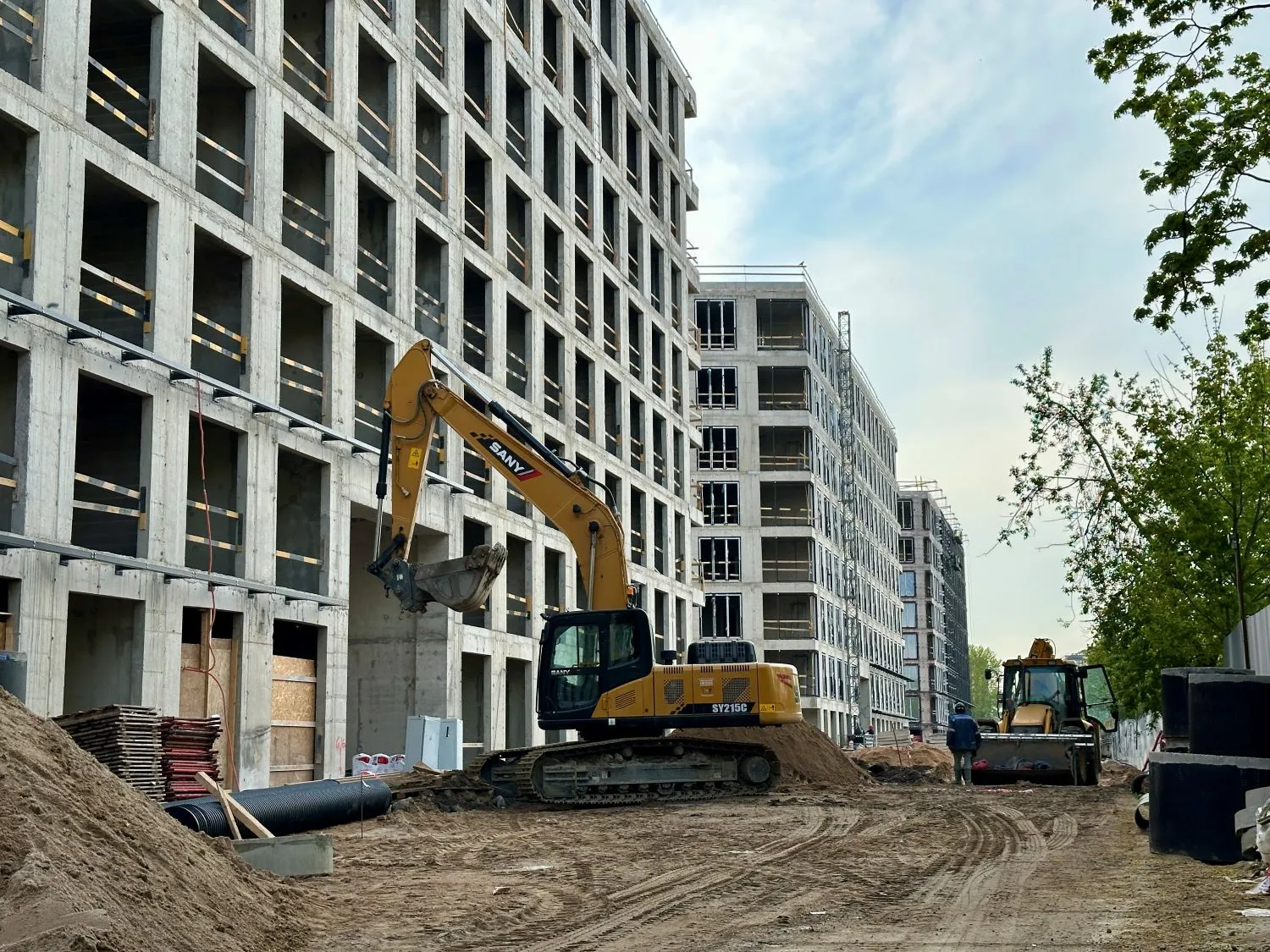 ЖК 17/33 Петровский остров ход строительства