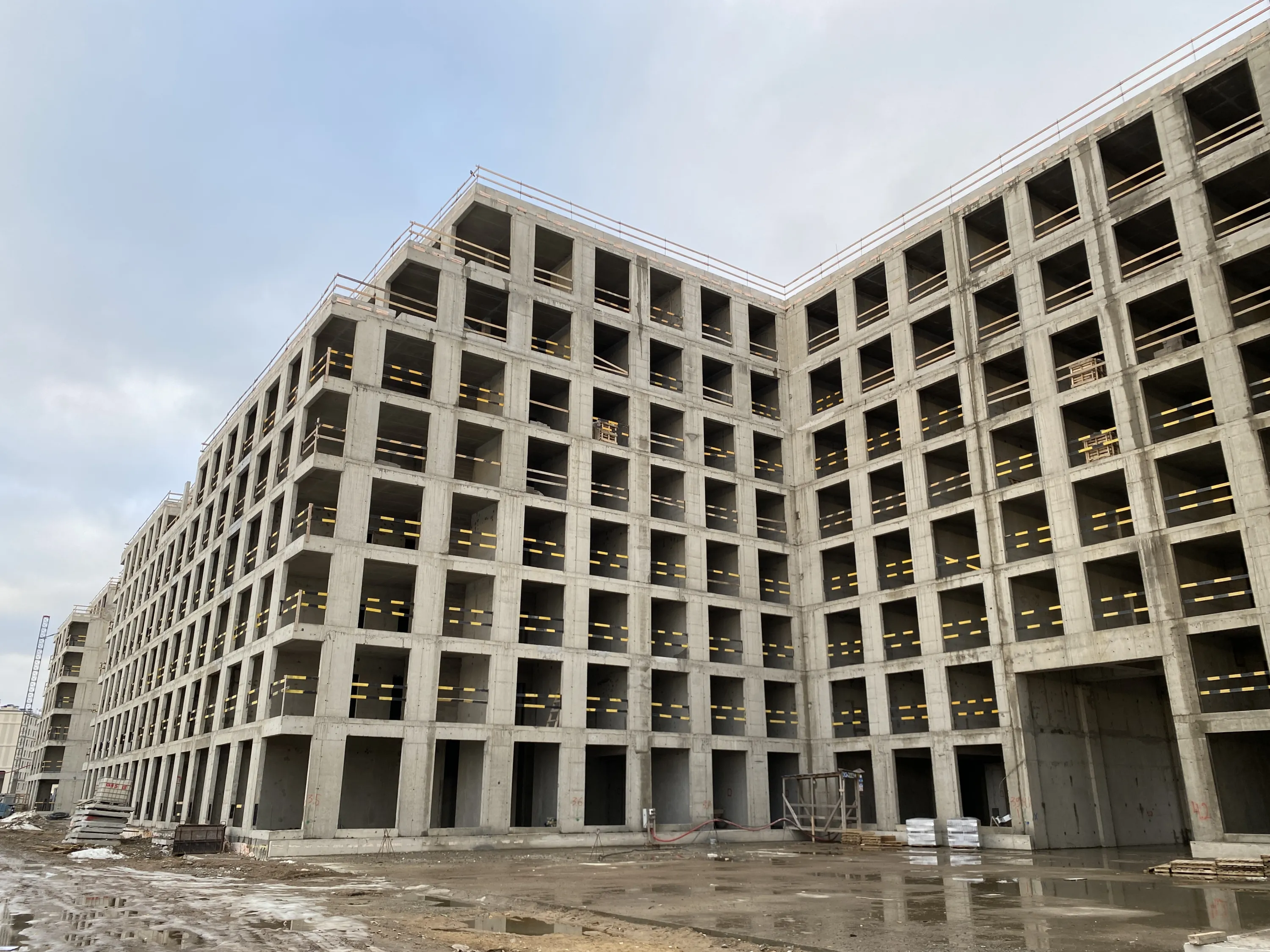 ЖК 17/33 Петровский остров ход строительства