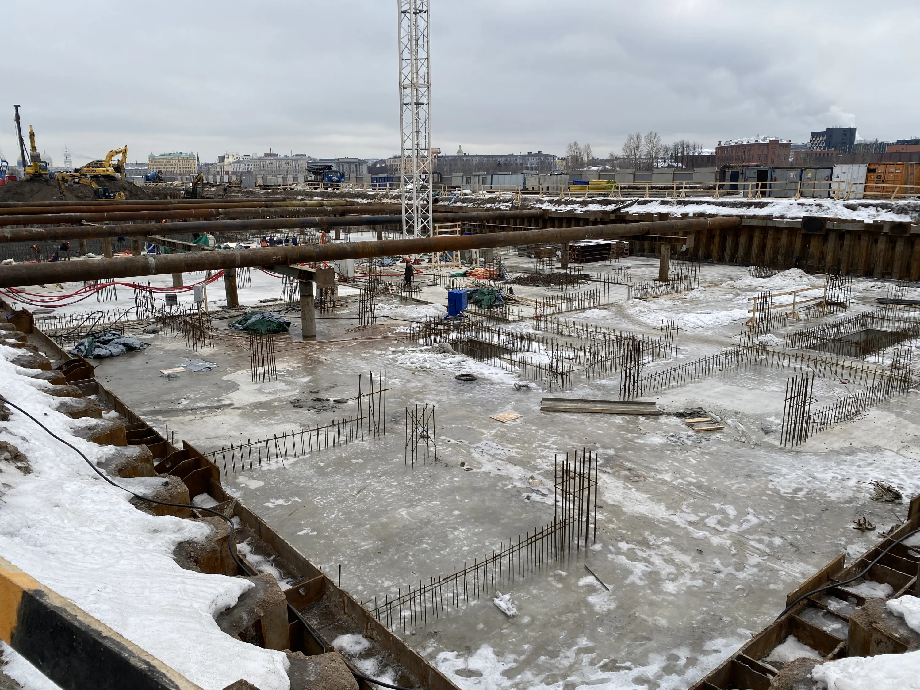 ЖК 17/33 Петровский остров ход строительства