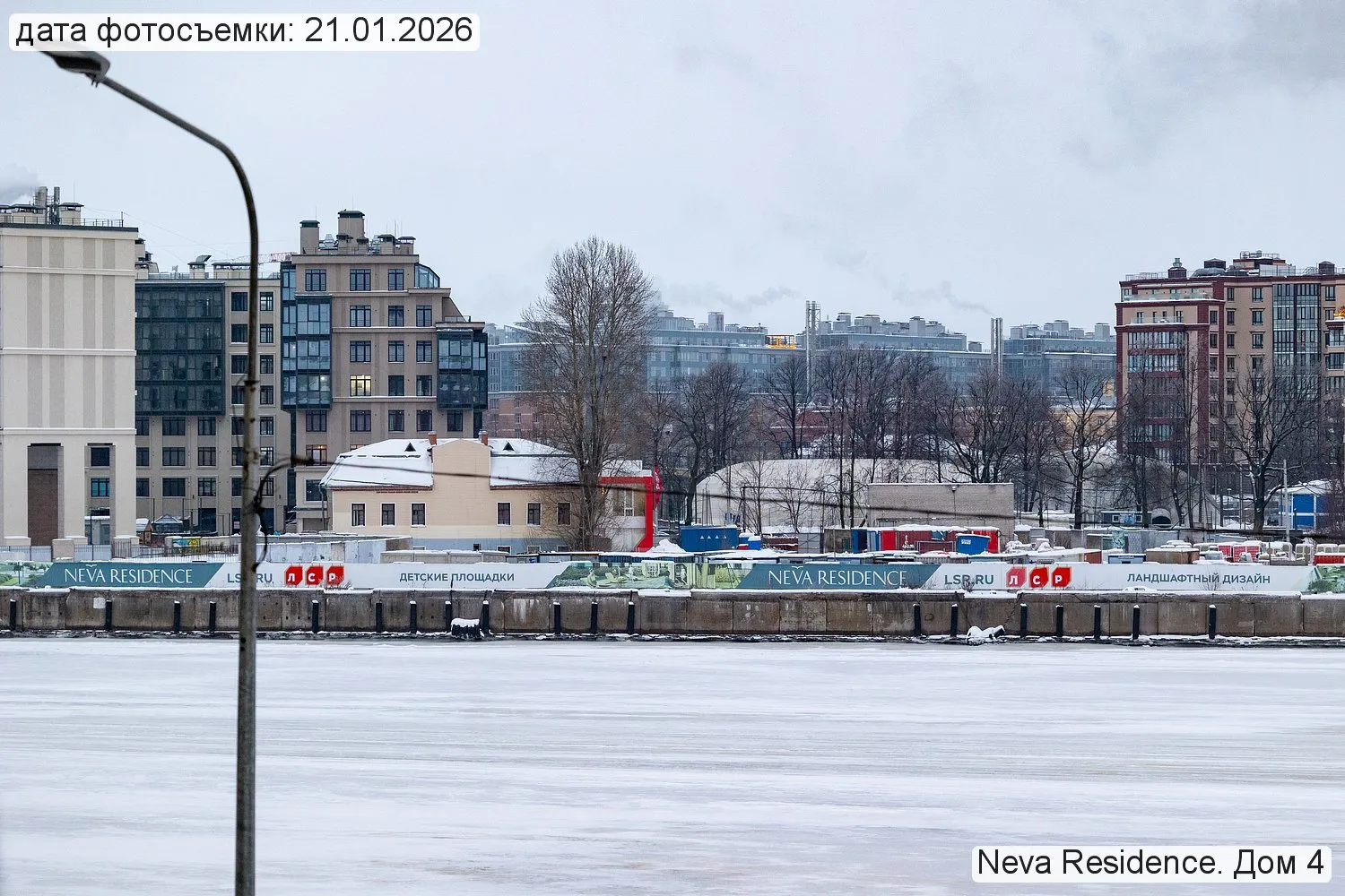 ЖК "Neva Residence (Нева Резиденс)" ход строительства