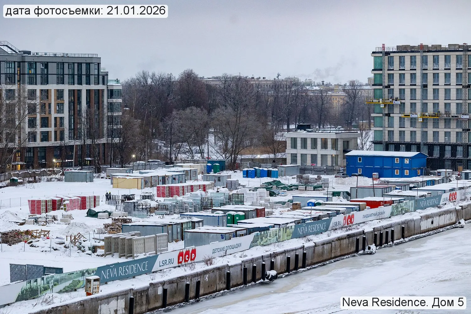 ЖК "Neva Residence (Нева Резиденс)" ход строительства