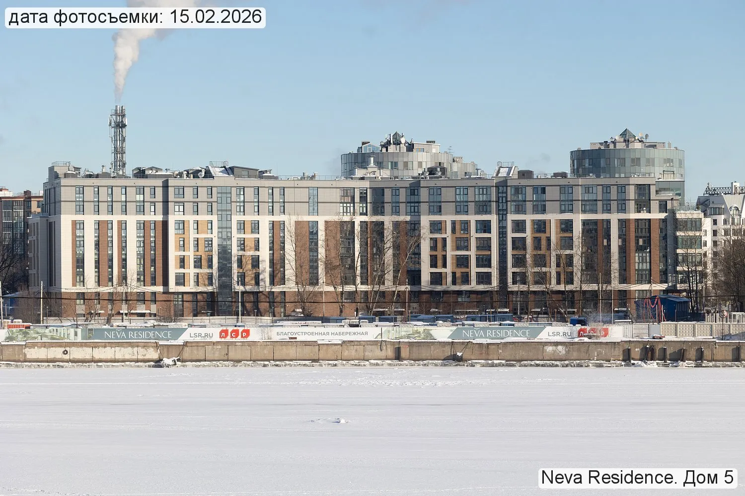 ЖК "Neva Residence (Нева Резиденс)" ход строительства