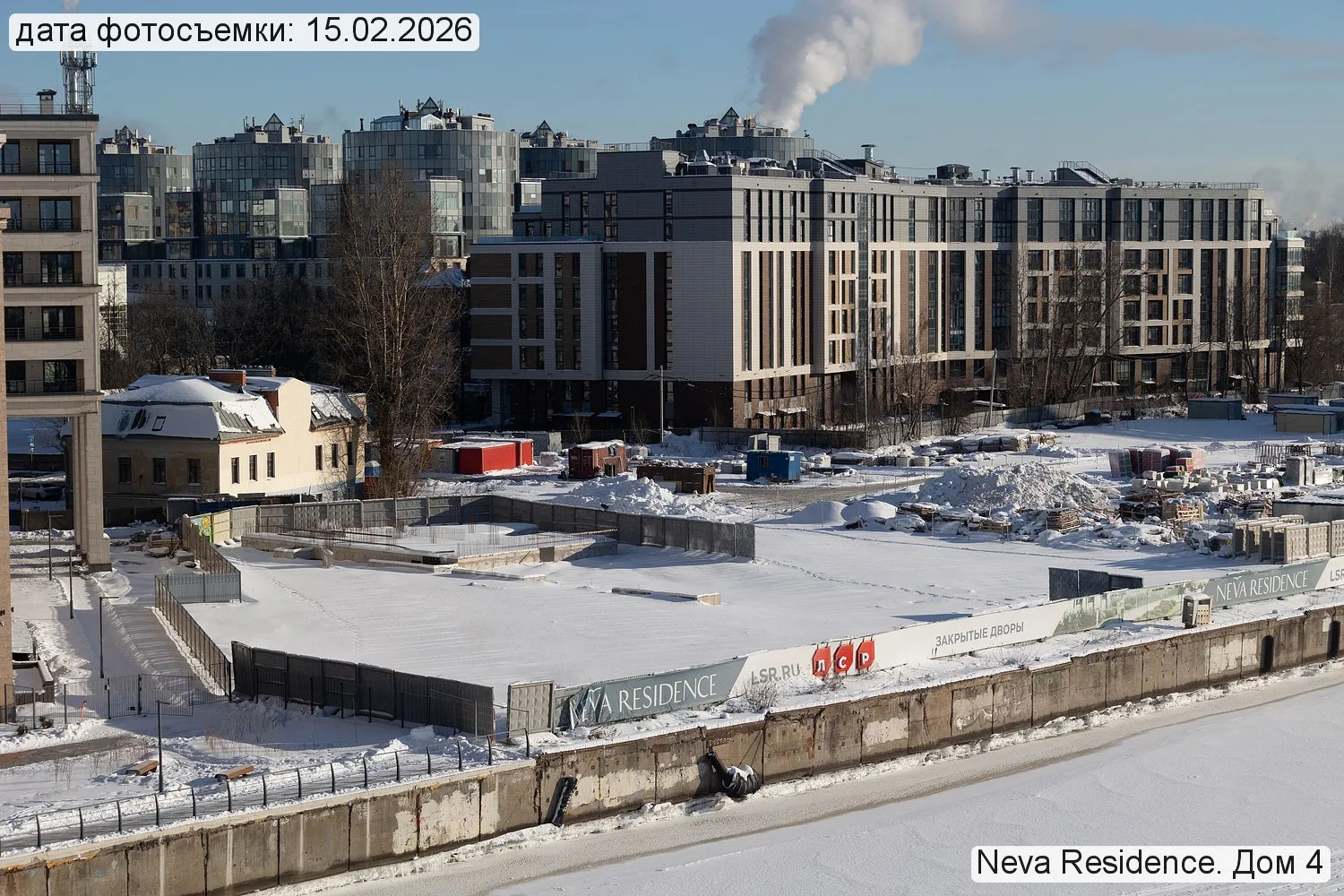 ЖК "Neva Residence (Нева Резиденс)" ход строительства