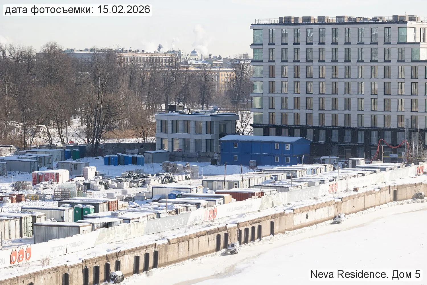 ЖК "Neva Residence (Нева Резиденс)" ход строительства