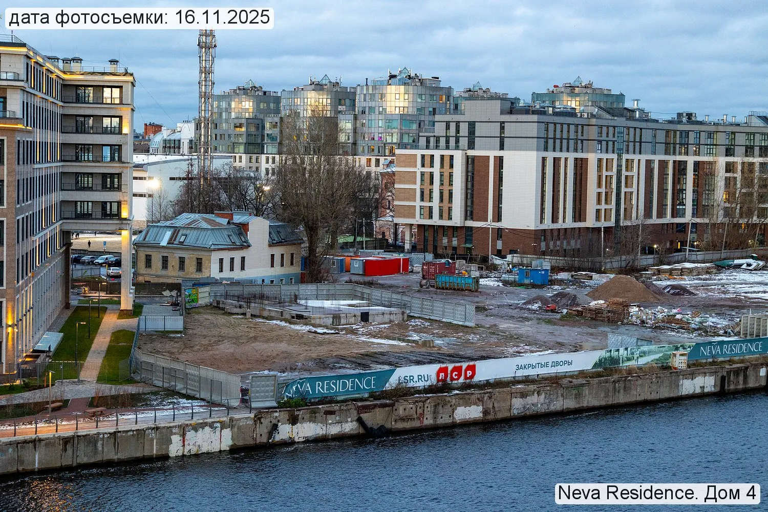 ЖК "Neva Residence (Нева Резиденс)" ход строительства