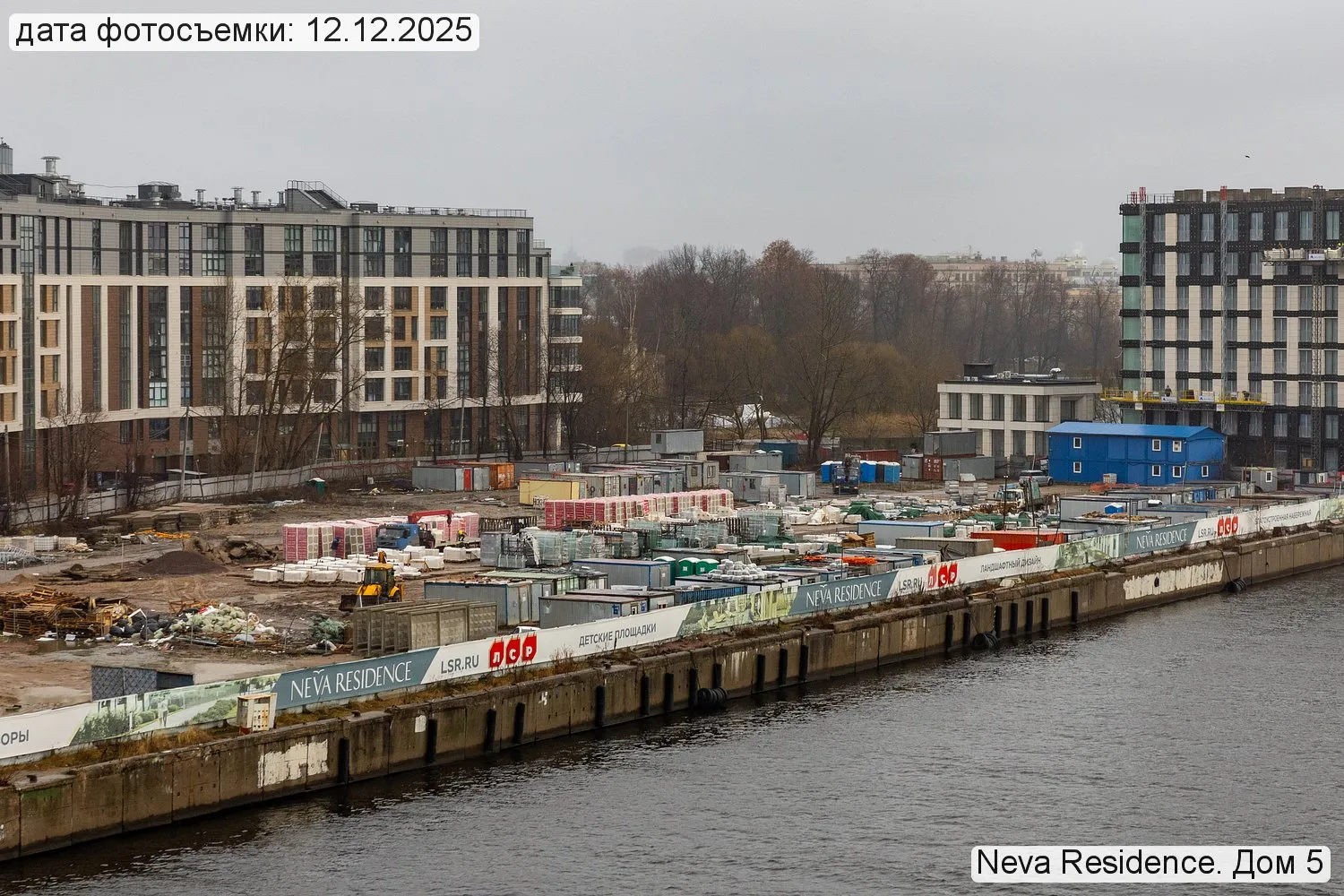 ЖК "Neva Residence (Нева Резиденс)" ход строительства