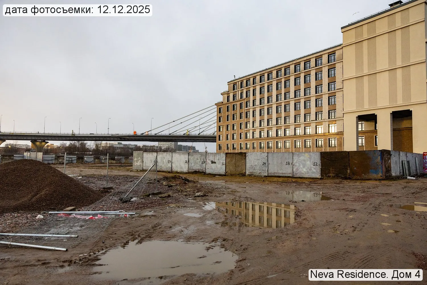 ЖК "Neva Residence (Нева Резиденс)" ход строительства