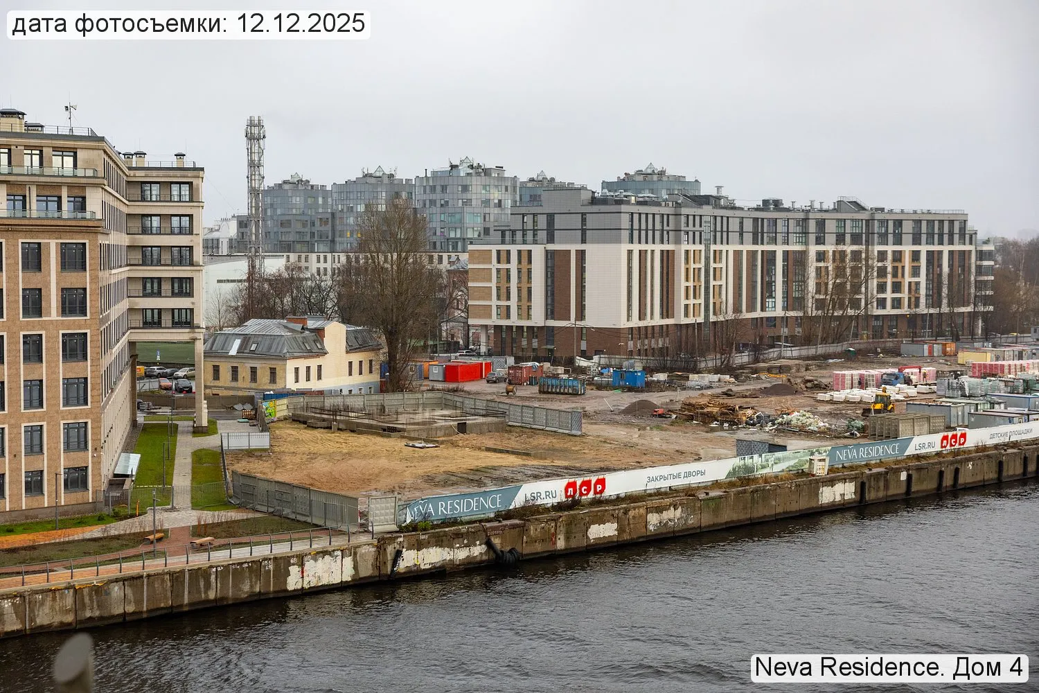 ЖК "Neva Residence (Нева Резиденс)" ход строительства