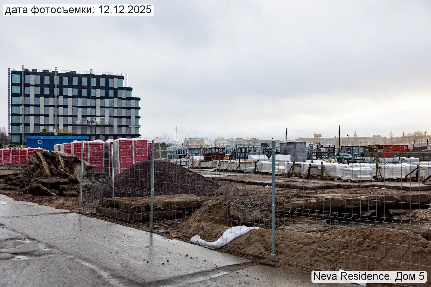 ЖК "Neva Residence (Нева Резиденс)" ход строительства