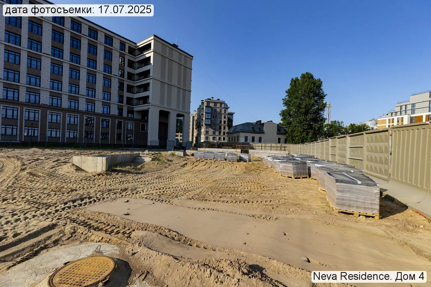 ЖК "Neva Residence (Нева Резиденс)" ход строительства