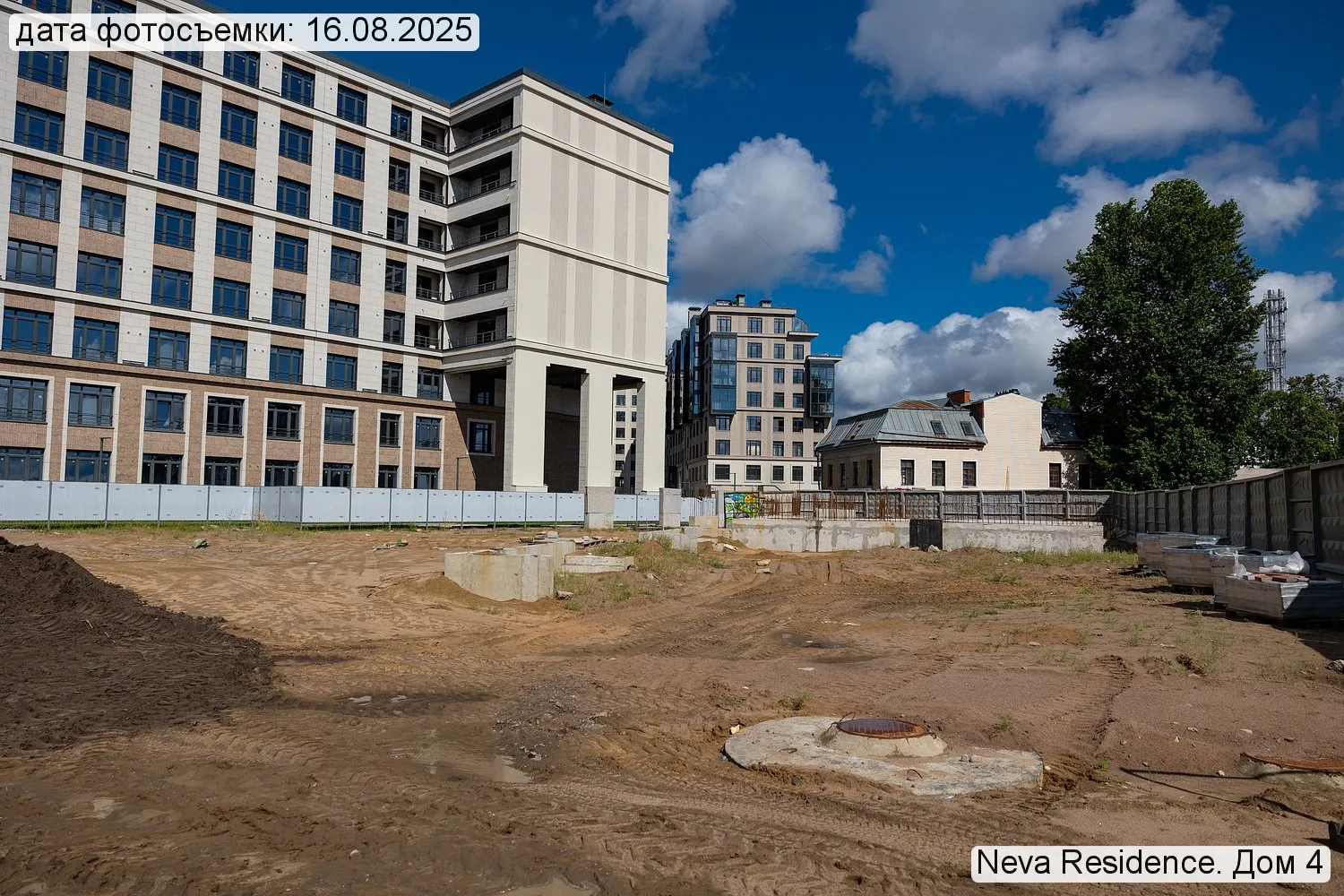 ЖК "Neva Residence (Нева Резиденс)" ход строительства