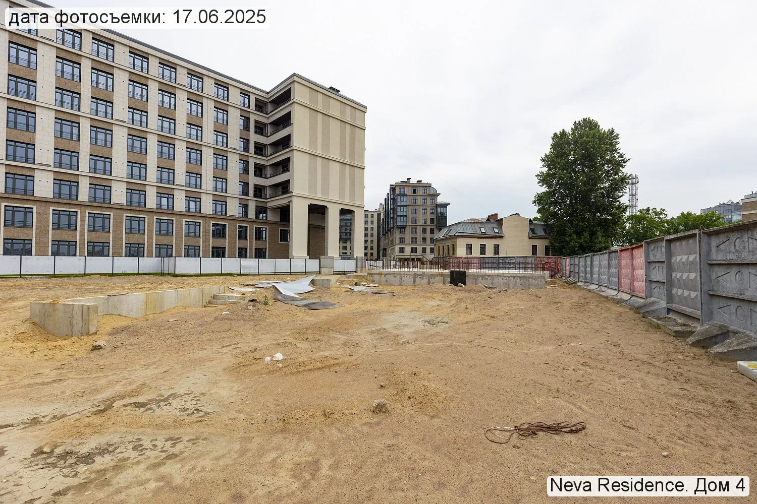 ЖК "Neva Residence (Нева Резиденс)" ход строительства