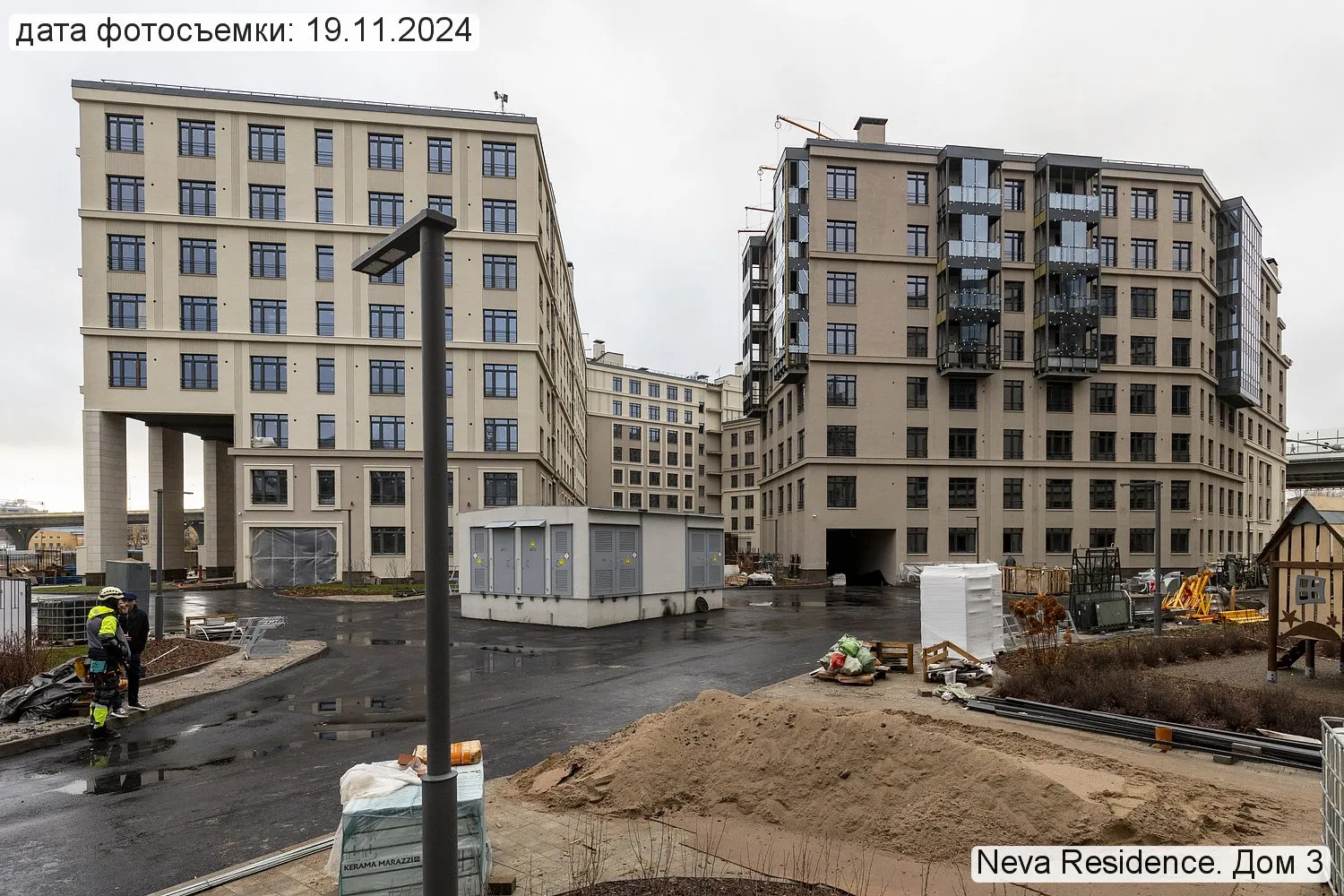 ЖК "Neva Residence (Нева Резиденс)" ход строительства