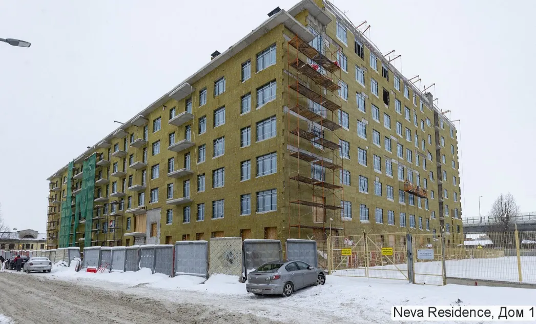 ЖК "Neva Residence (Нева Резиденс)" ход строительства