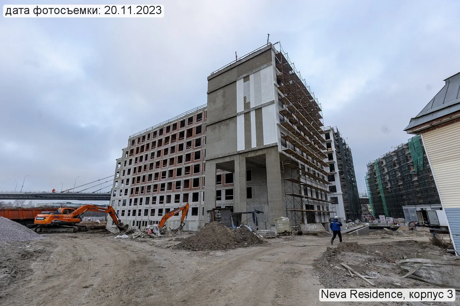 ЖК "Neva Residence (Нева Резиденс)" ход строительства