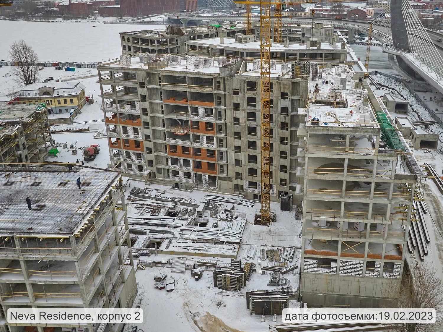 ЖК "Neva Residence (Нева Резиденс)" ход строительства