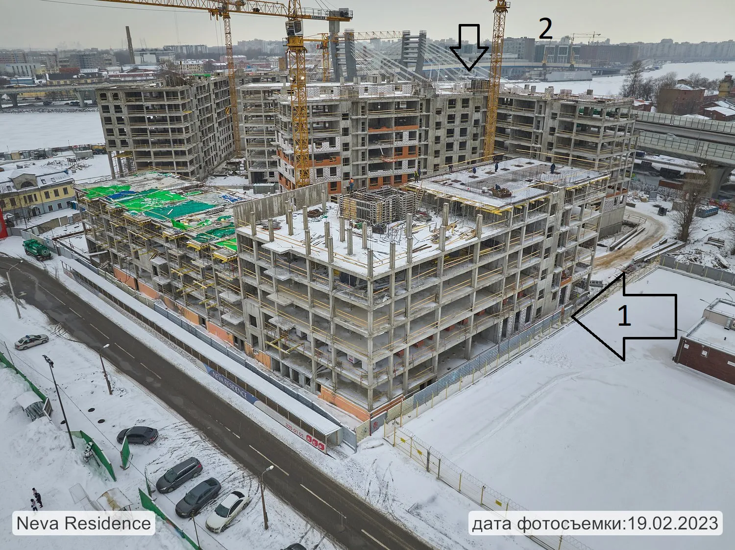 ЖК "Neva Residence (Нева Резиденс)" ход строительства