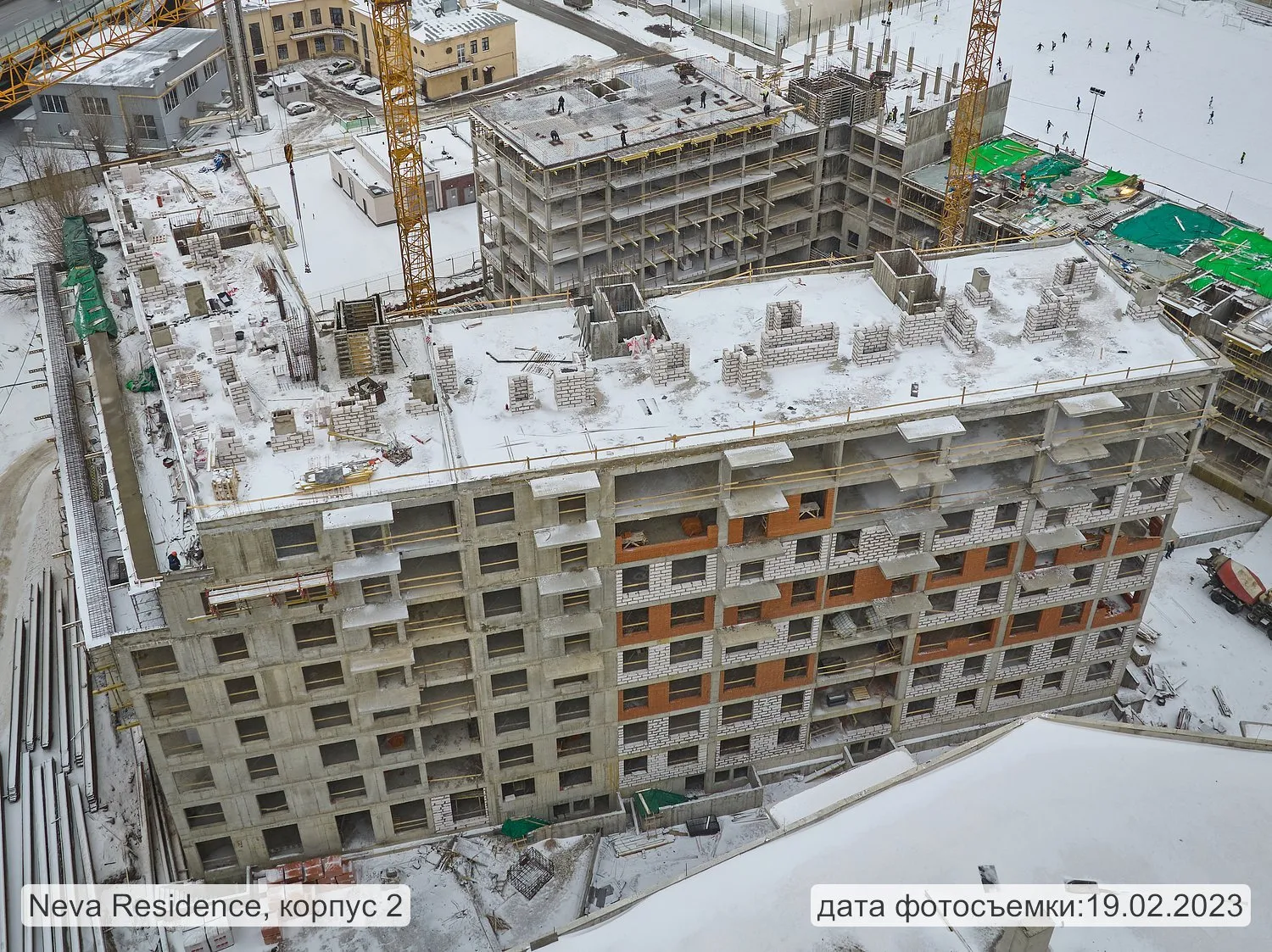 ЖК "Neva Residence (Нева Резиденс)" ход строительства