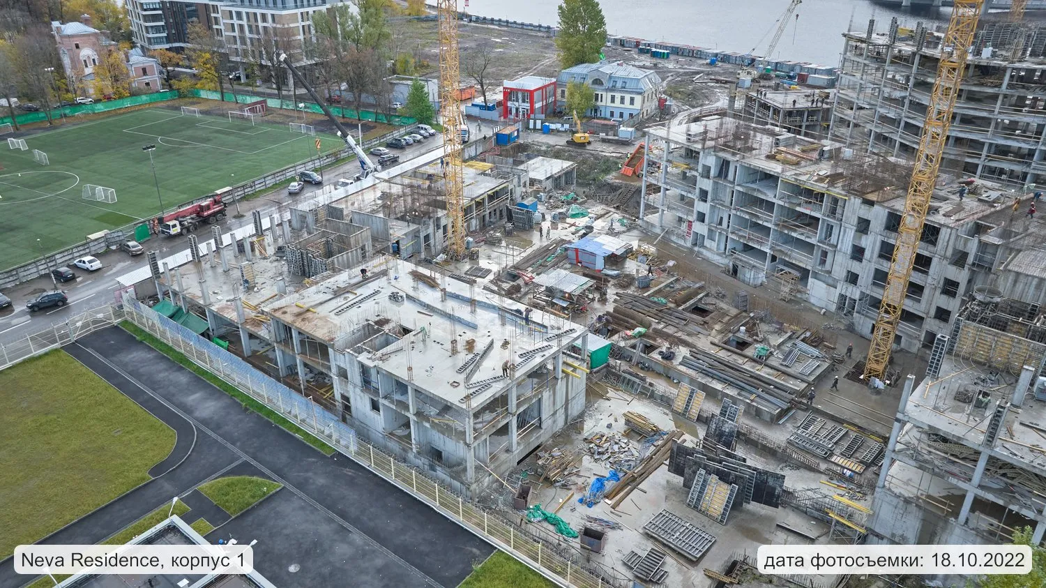 ЖК "Neva Residence (Нева Резиденс)" ход строительства