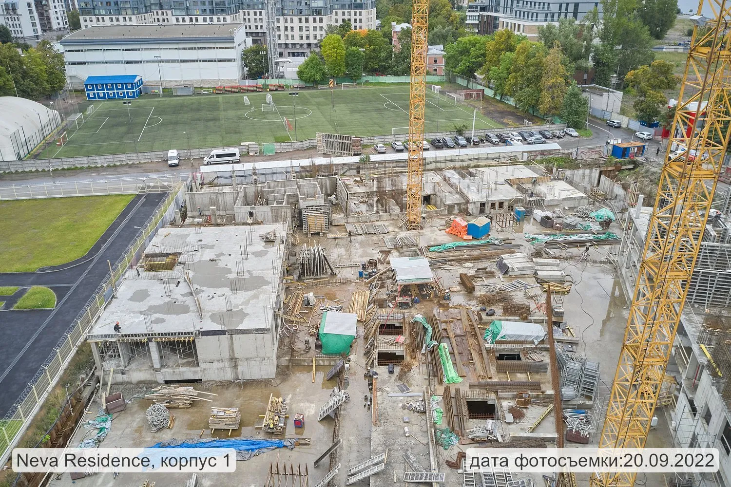 ЖК "Neva Residence (Нева Резиденс)" ход строительства
