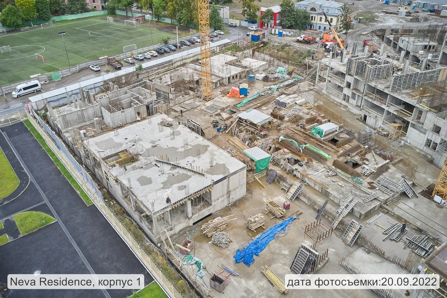ЖК "Neva Residence (Нева Резиденс)" ход строительства