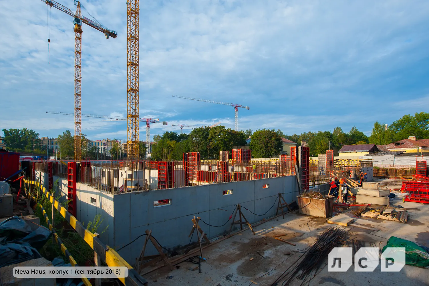 ЖК "Neva Residence (Нева Резиденс)" ход строительства