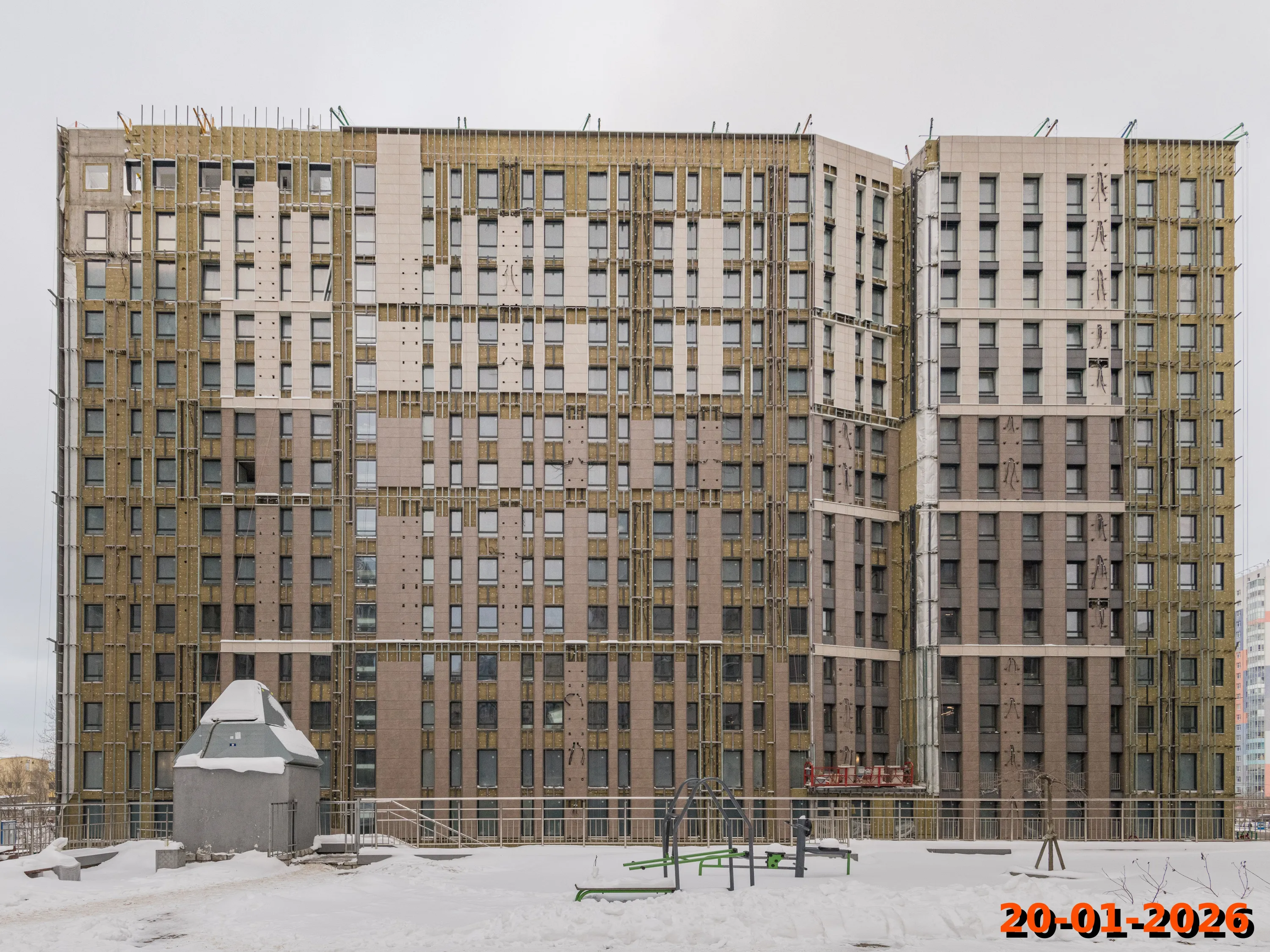 ЖК Вольта ход строительства