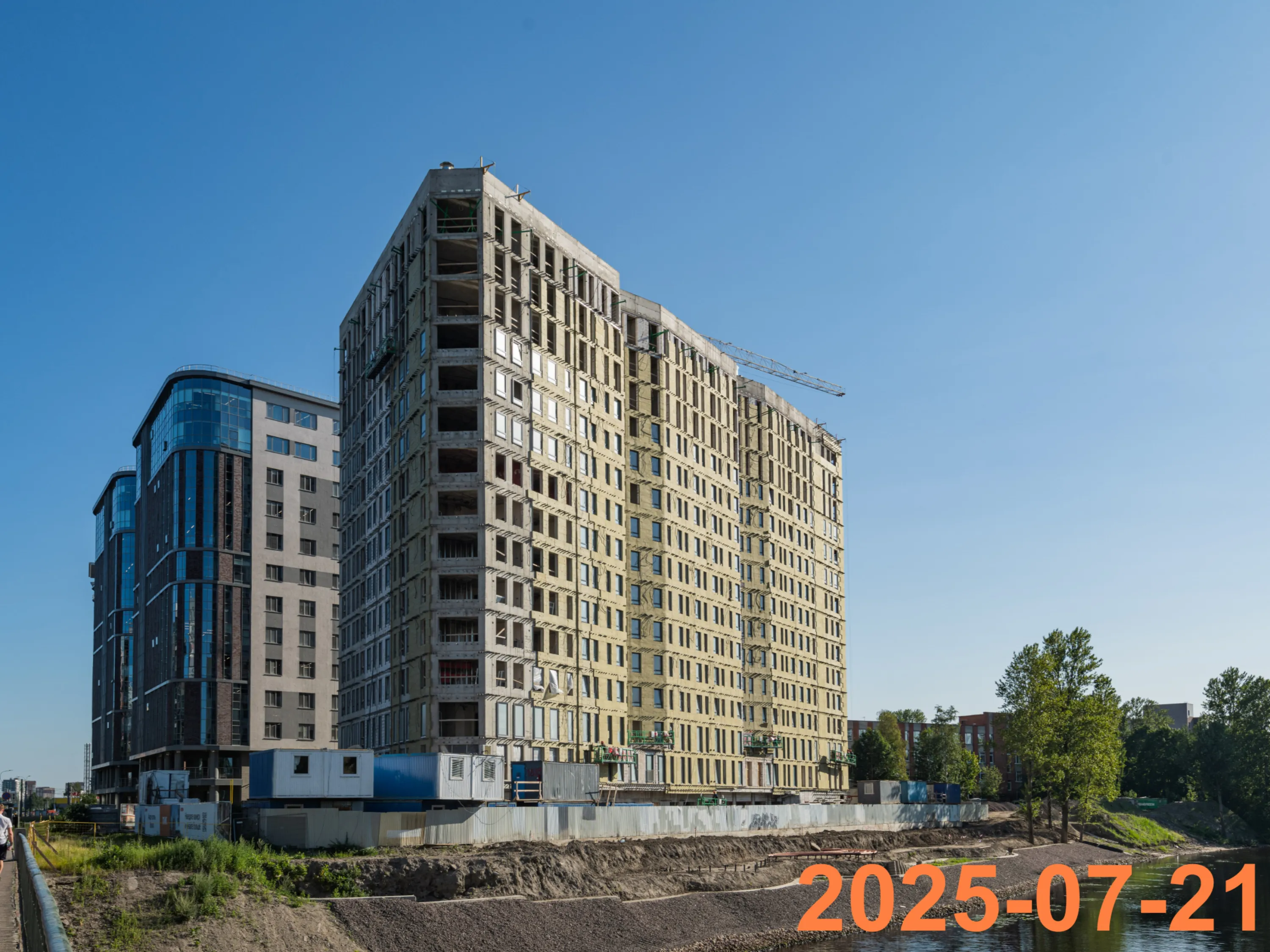ЖК Вольта ход строительства