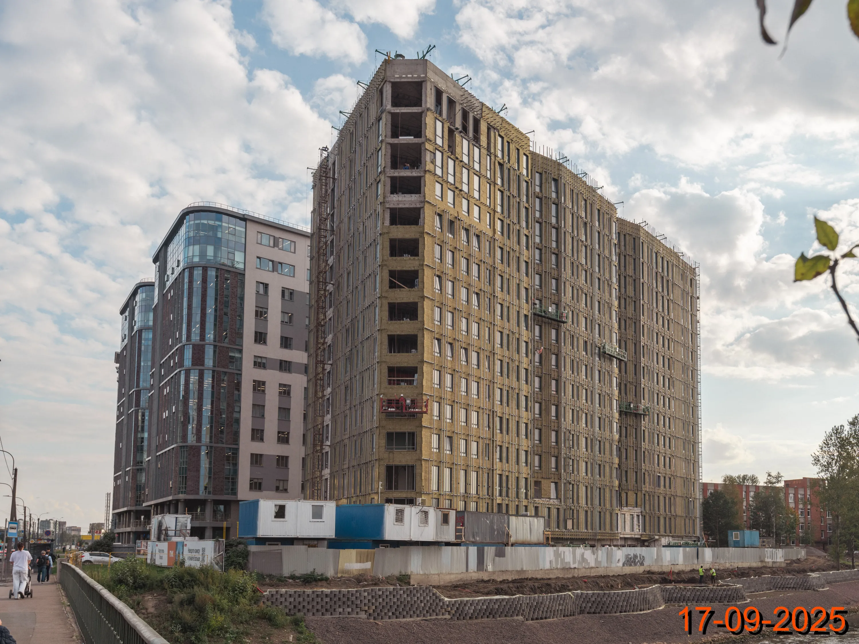 ЖК Вольта ход строительства