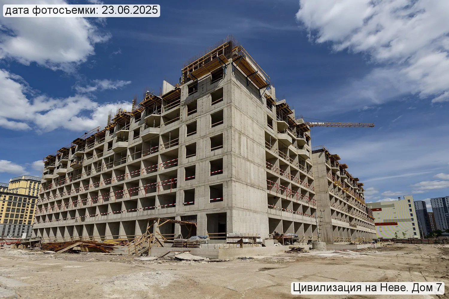 ЖК Цивилизация на Неве ход строительства