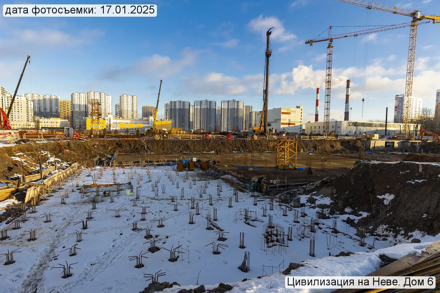 ЖК Цивилизация на Неве ход строительства