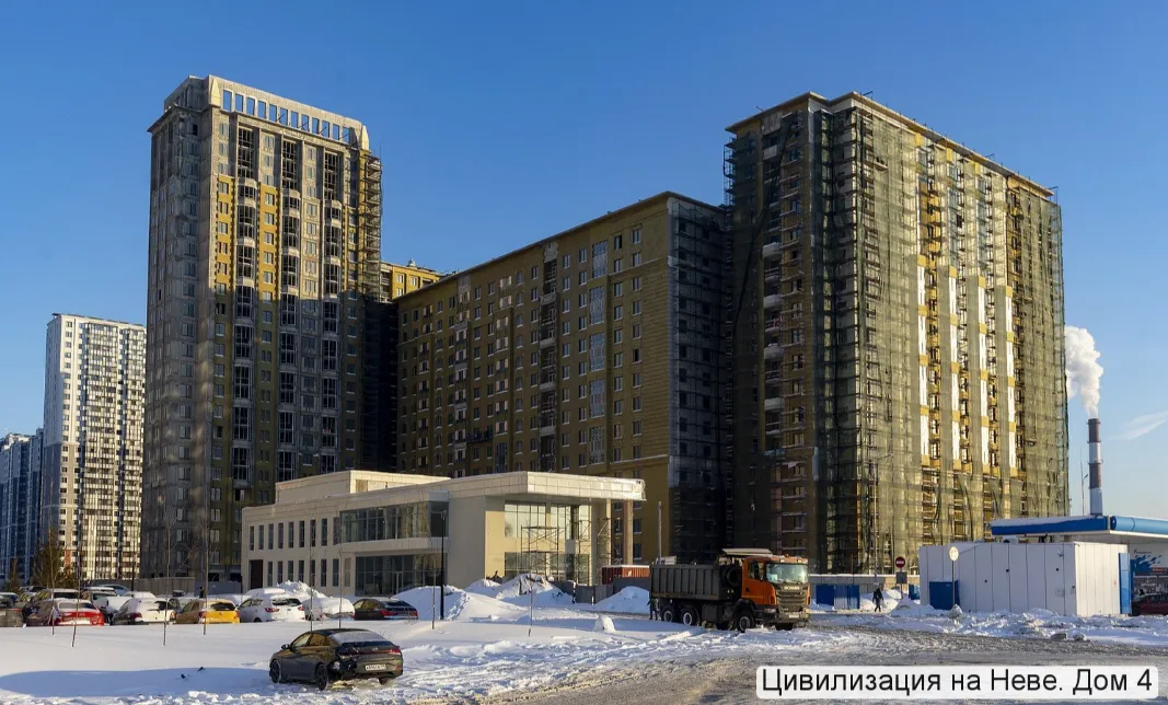 ЖК Цивилизация на Неве ход строительства