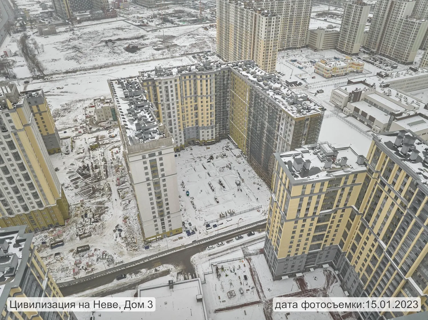 ЖК Цивилизация на Неве ход строительства