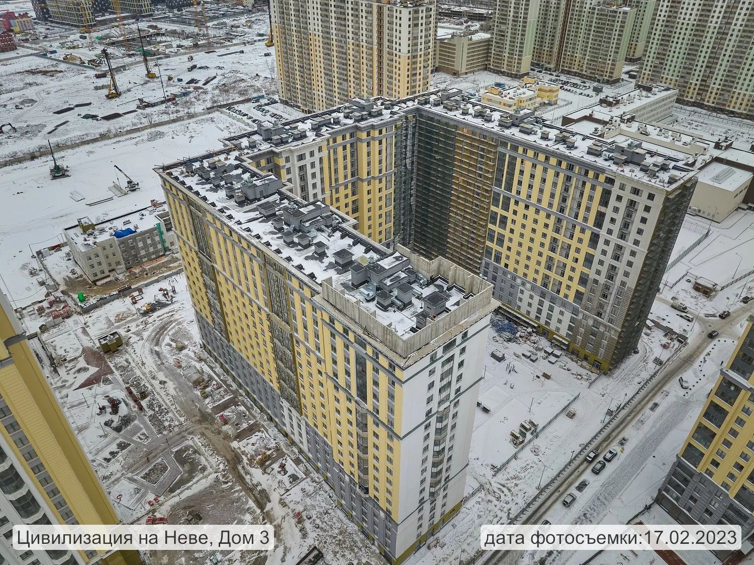 ЖК Цивилизация на Неве ход строительства