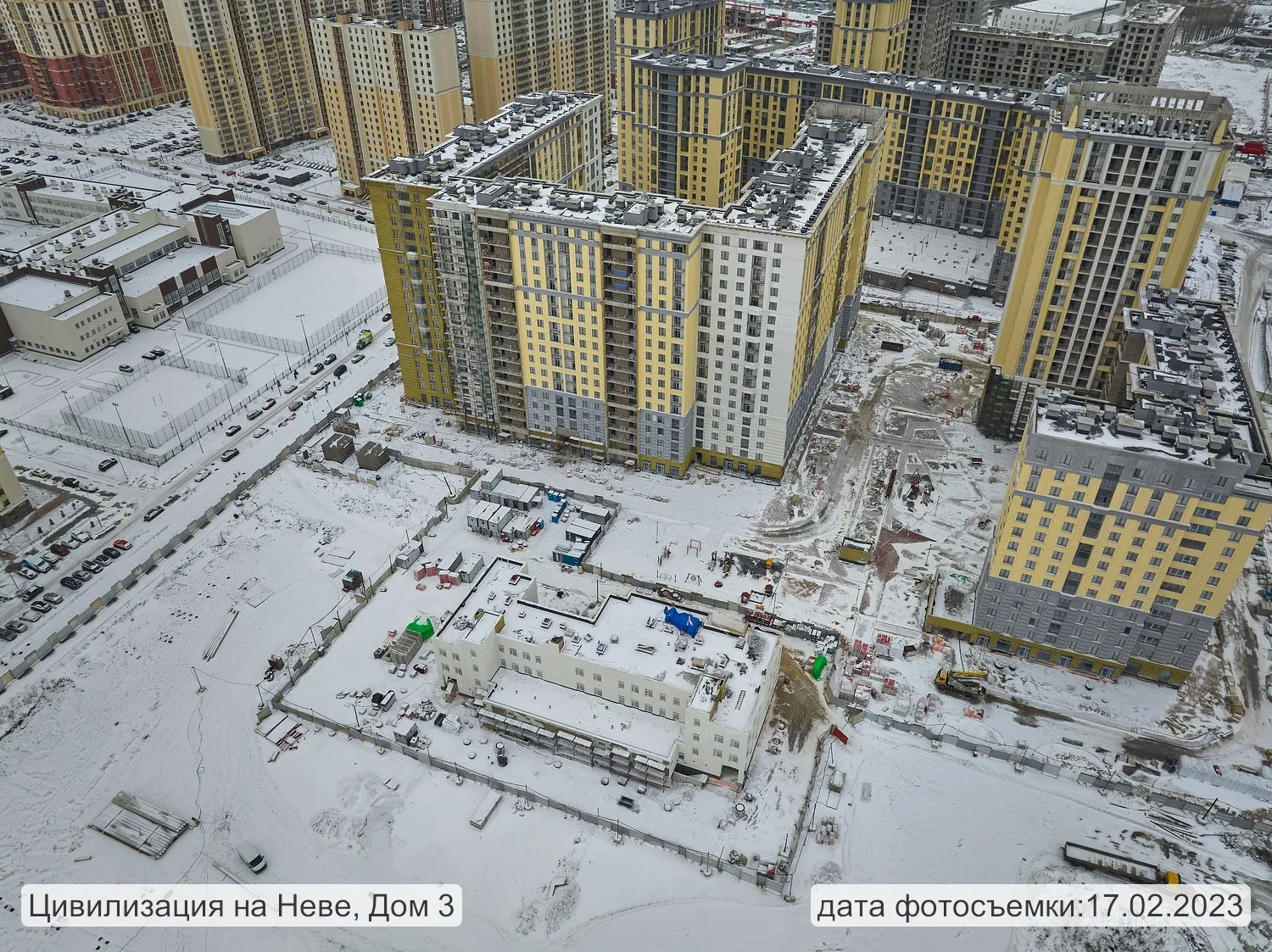 ЖК Цивилизация на Неве ход строительства