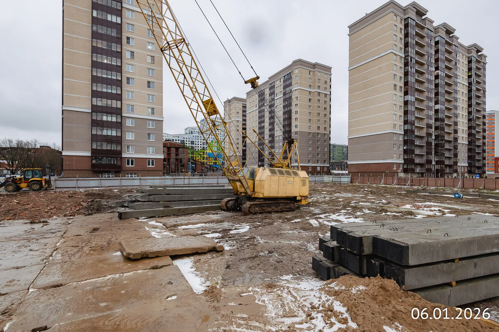 ОРО от Аквилон ход строительства