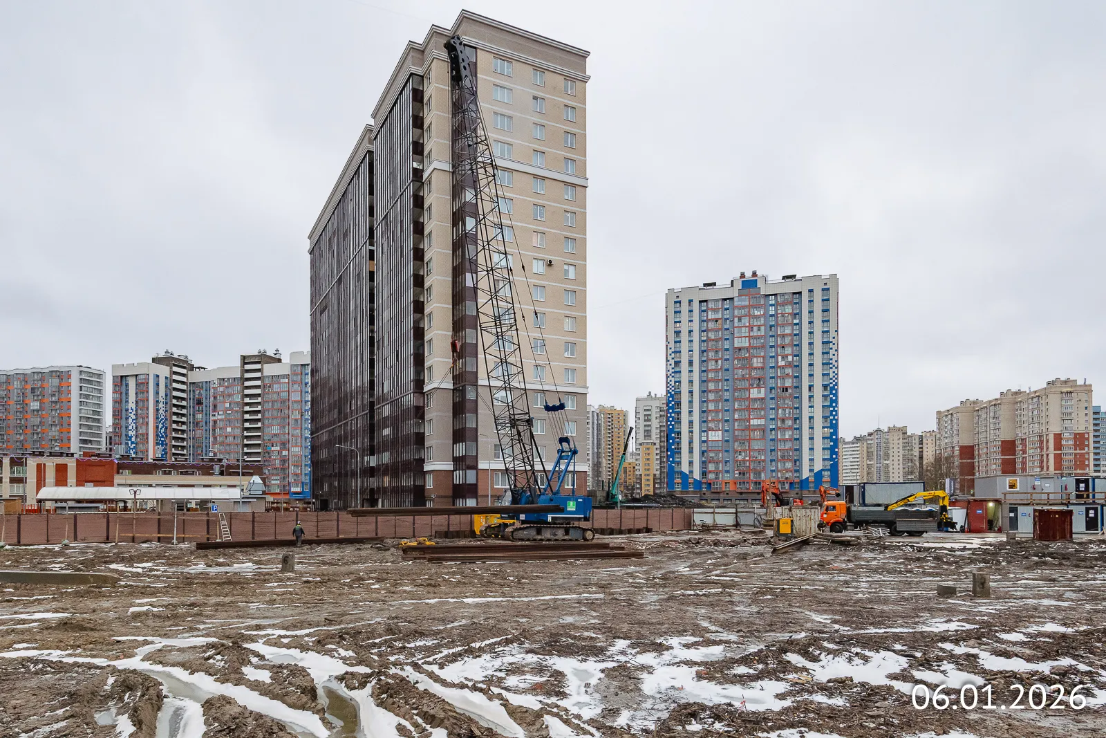 ОРО от Аквилон ход строительства