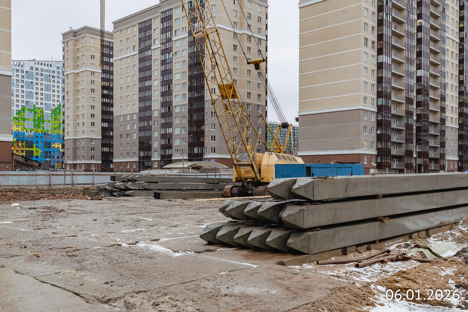 ОРО от Аквилон ход строительства