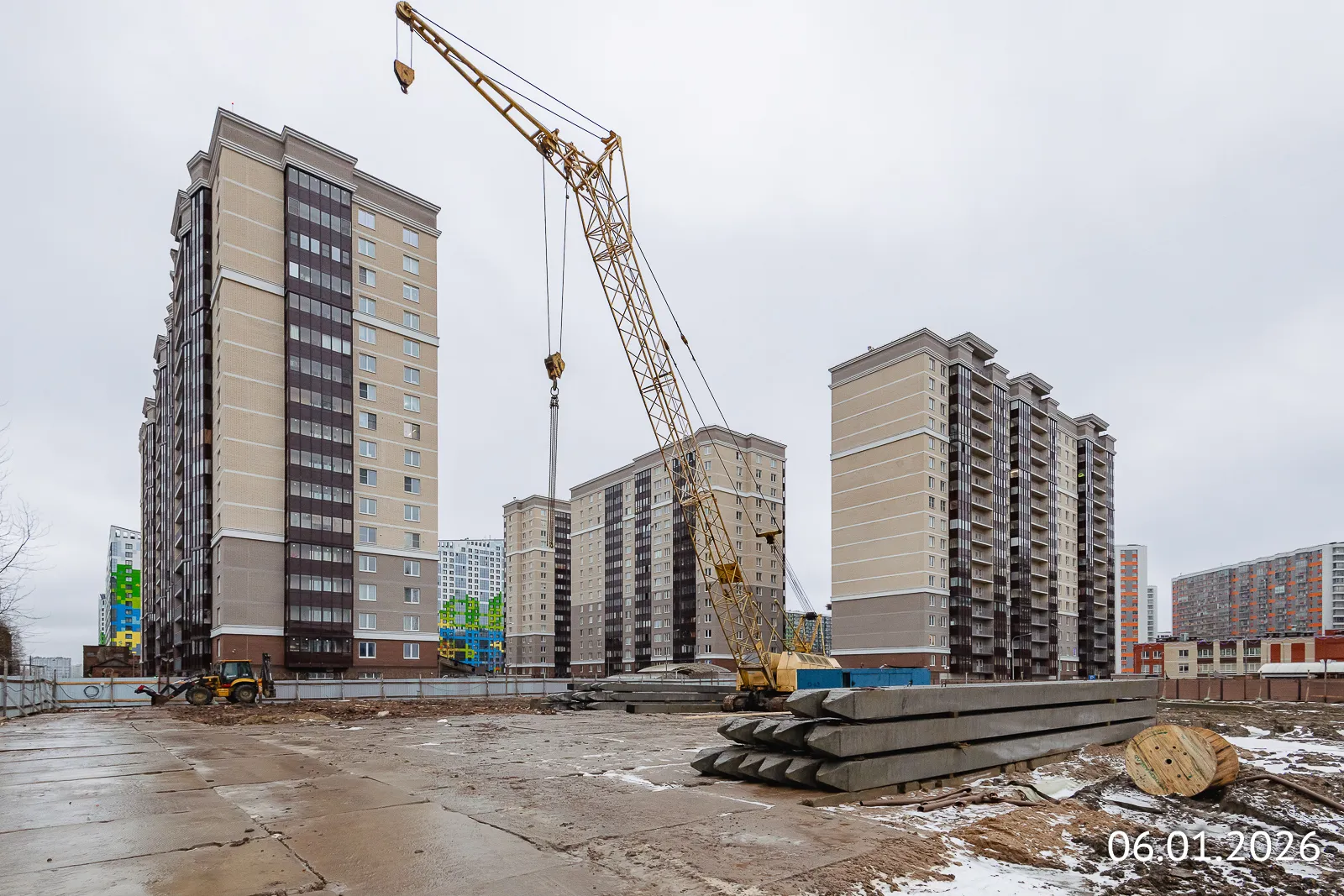 ОРО от Аквилон ход строительства