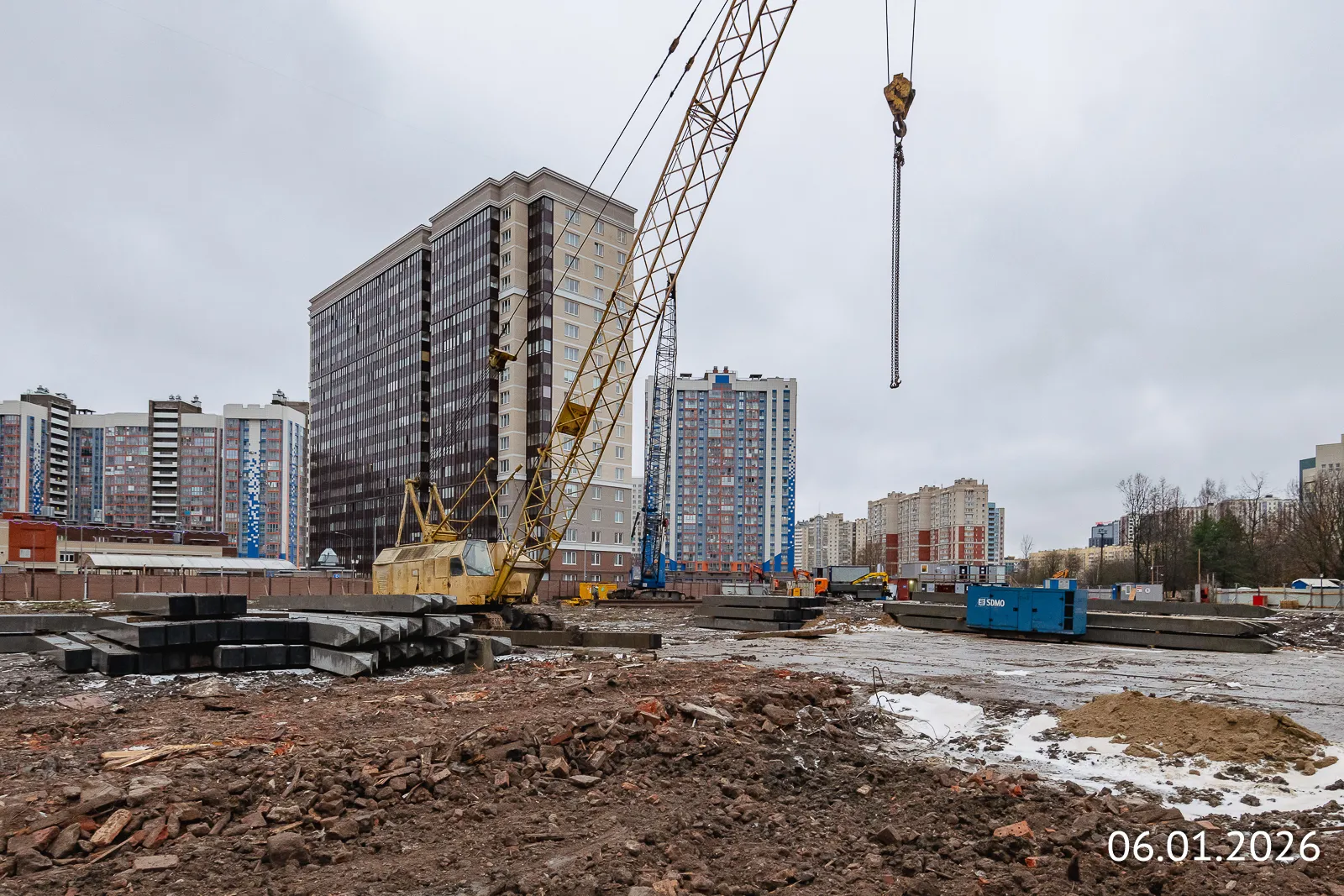 ОРО от Аквилон ход строительства