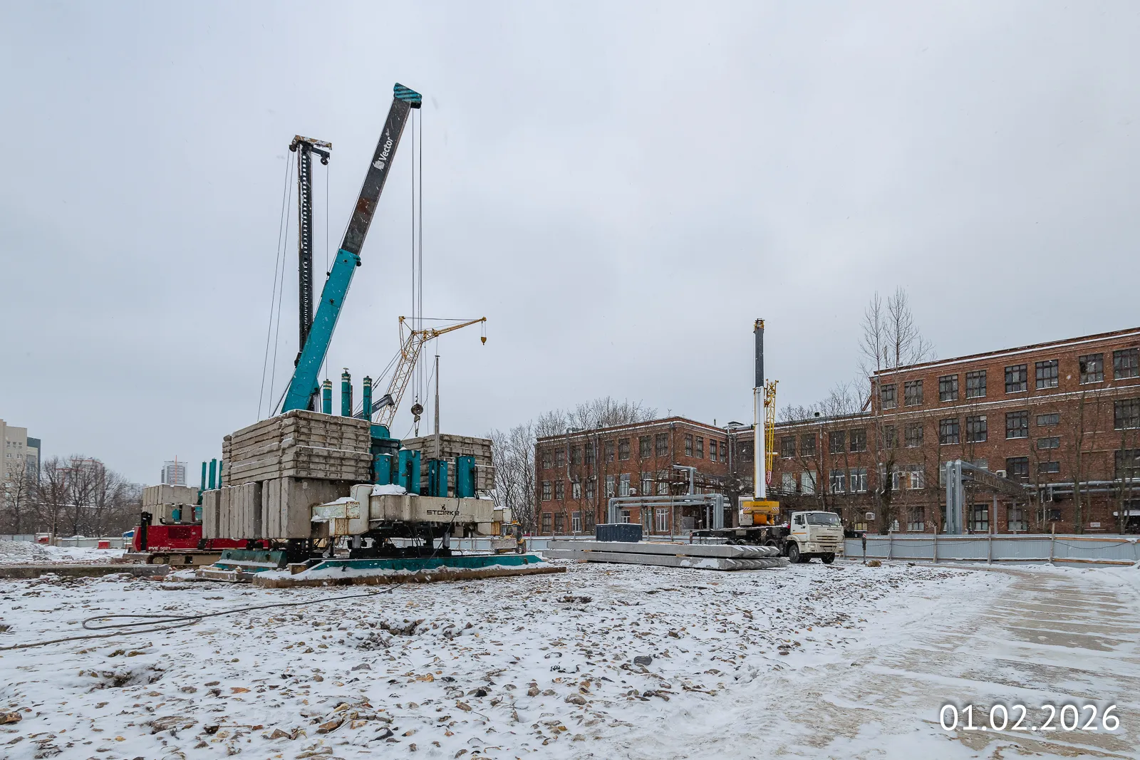 ОРО от Аквилон ход строительства