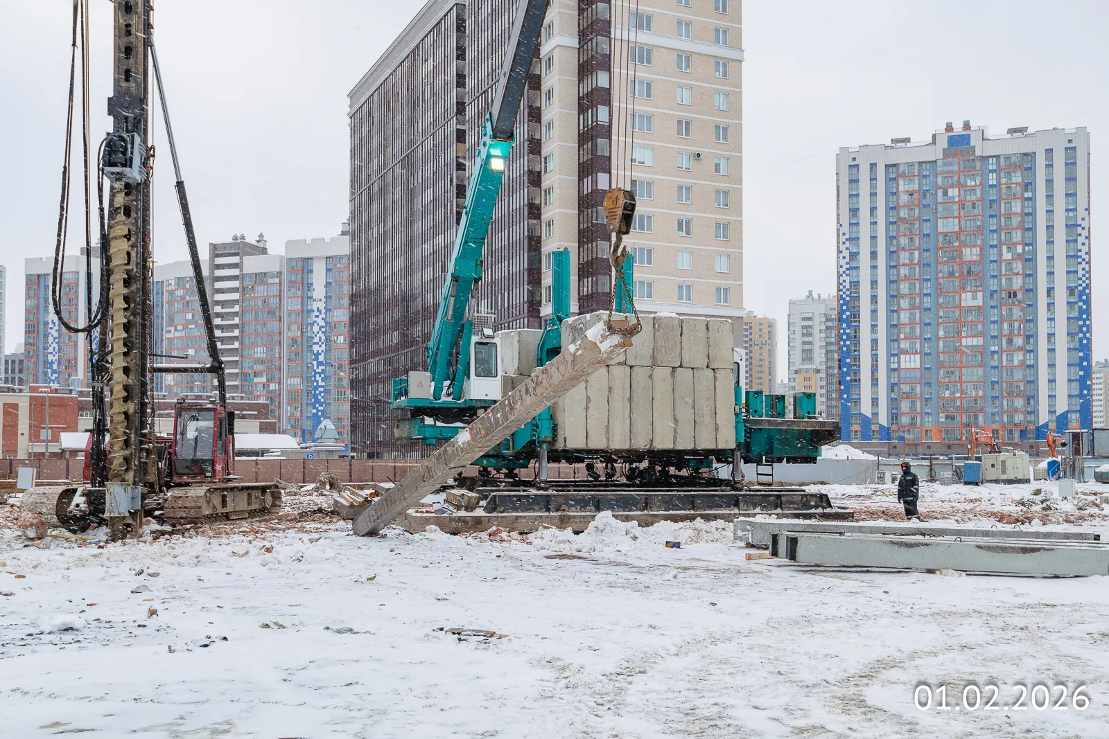 ОРО от Аквилон ход строительства