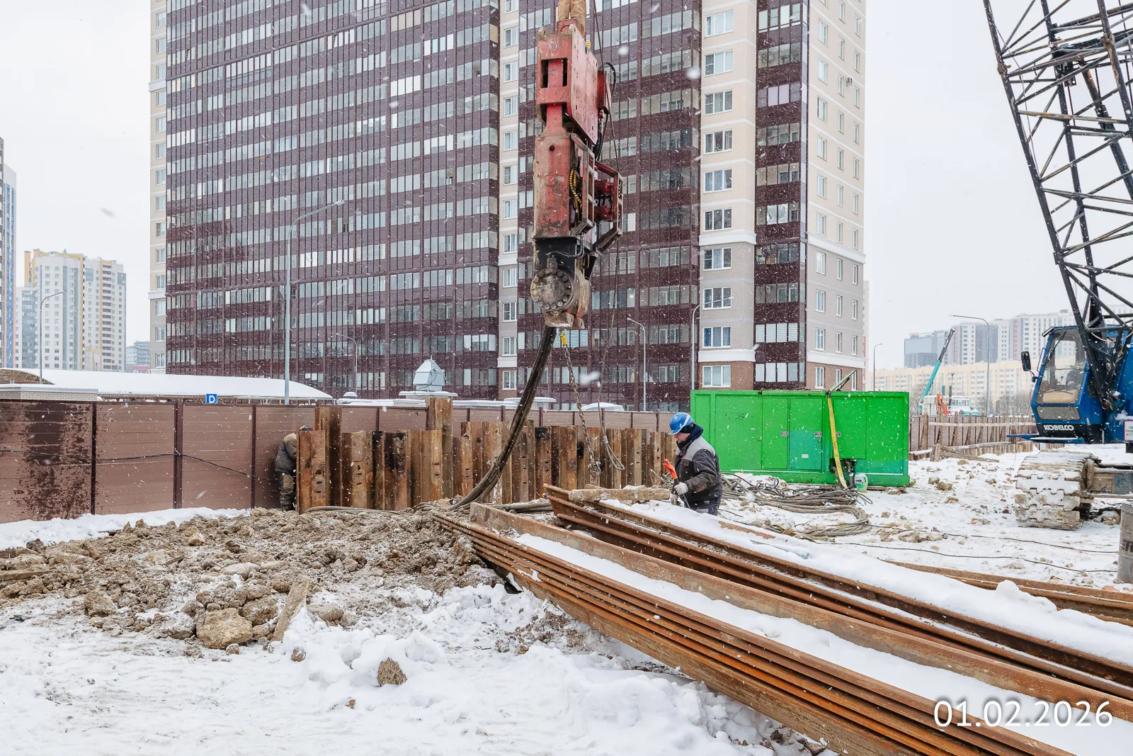 ОРО от Аквилон ход строительства