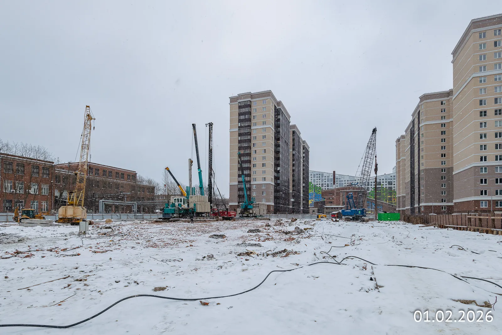 ОРО от Аквилон ход строительства