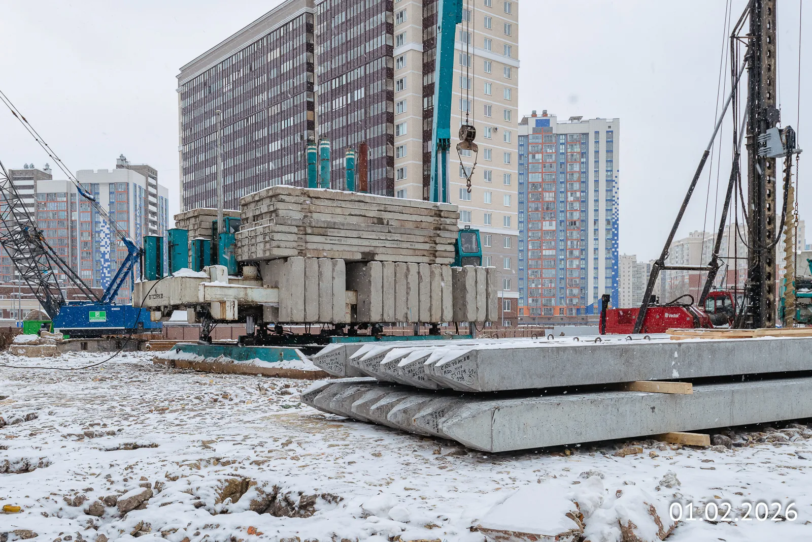 ОРО от Аквилон ход строительства