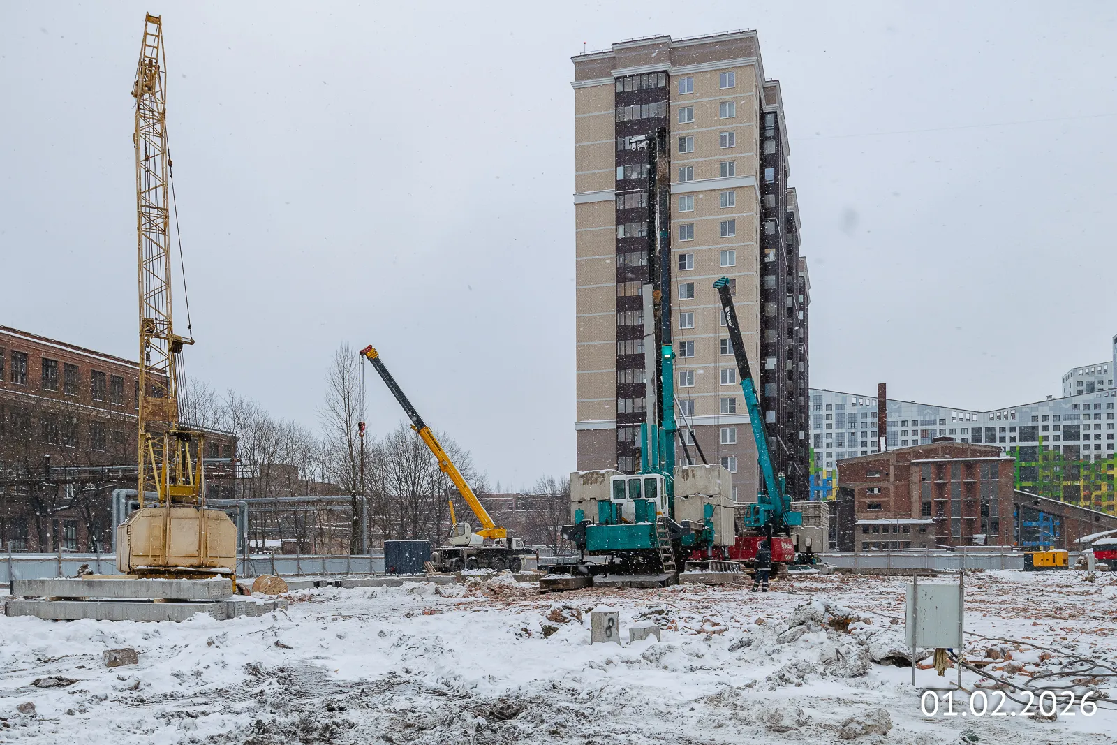 ОРО от Аквилон ход строительства