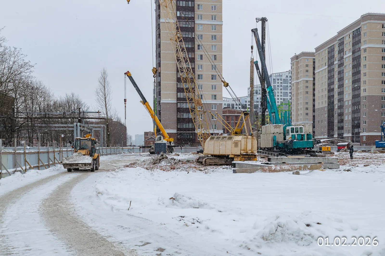 ОРО от Аквилон ход строительства